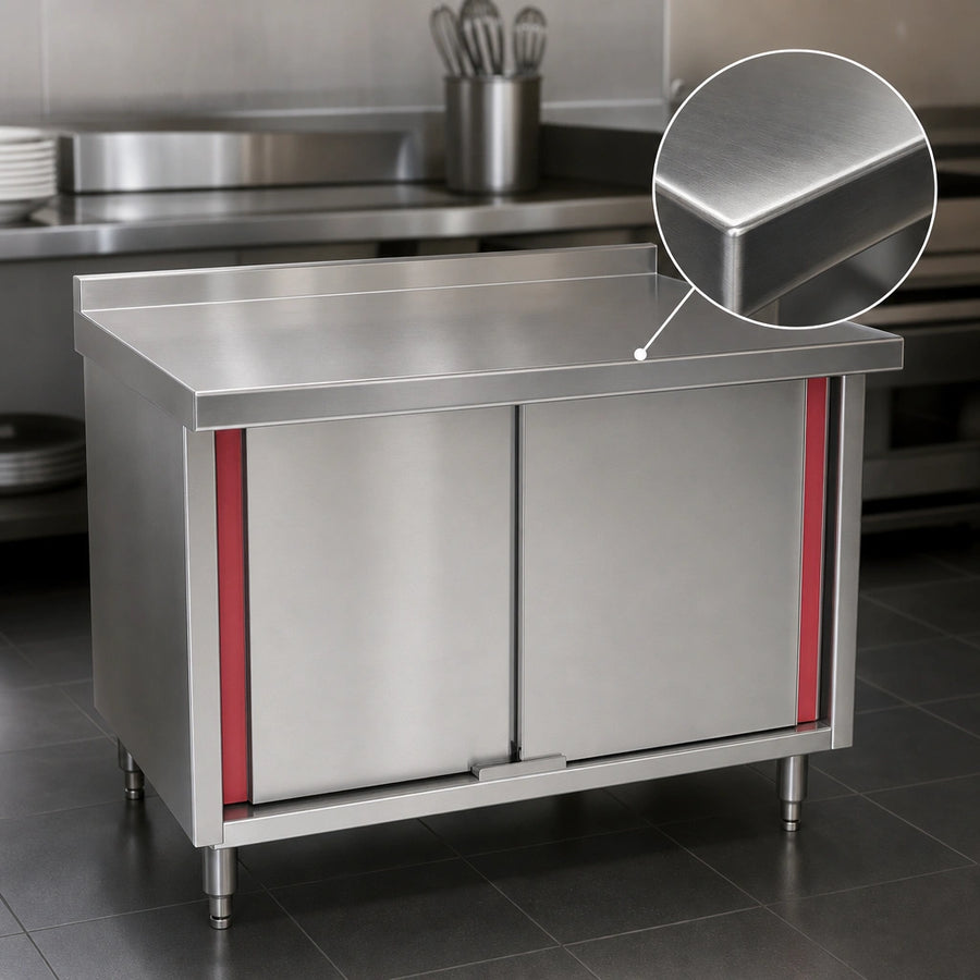 14-Gauge 304 Stainless Steel Top