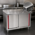 Thumbnail image #3 for Spec-Master Marine Series Enclosed Work Table with Cabinet Base and Sliding Doors, 48 x 30 Inches