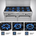 Thumbnail image #3 for Southbend Ultimate 60-Inch Gas Restaurant Range with 9 Open Burners, Standard Oven and Cabinet Base