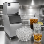 Thumbnail image #3 for Maxximum Maxx Ice MIM360N-B310 Modular Full-Dice Ice Machine with 310-lb Bin, Air-Cooled, 361 lb/24-Hour Production