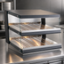 Thumbnail image #4 for BakeMax Titan Series Self-Service Heated Countertop Hot Food Display Case, 31-1/2 Inch Wide, 2 Slanted Shelves