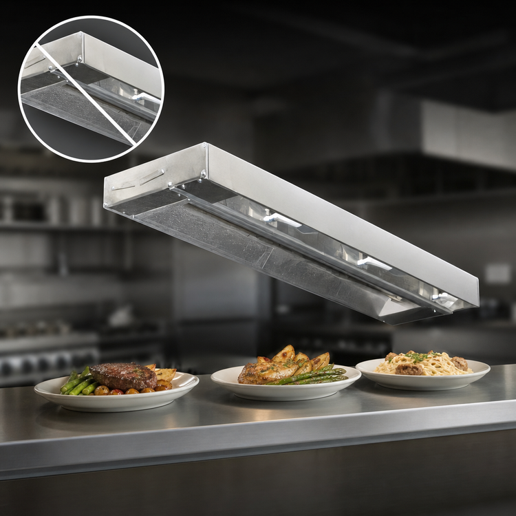 Product image #3 for Eagle RedHots 36-Inch Single-Rod Unlighted Strip Heat Lamp, 120V, Standard Wattage