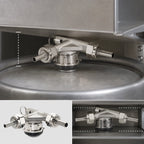 Thumbnail image #3 for Krowne BC-937 Low Profile Stainless Steel S-System European Keg Coupler