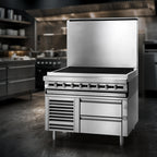 Thumbnail image #3 for Jade Range (Middleby) Titan JMRH-18B 18-Inch Modular Gas Charbroiler with Cast-Iron Grates, Stainless Steel Exterior, 45,000 BTU