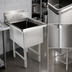 Thumbnail image #3 for John Boos B Series 1B184 1-Compartment Floor Model Stainless Steel Sink with 18