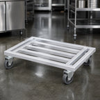 Thumbnail image #3 for Channel Manufacturing MD2048 Mobile Tubular Aluminum Dunnage Dolly, 1,200 lb Capacity, 5-Inch Swivel Casters, 48 x 20 x 8 In.