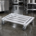 Thumbnail image #3 for Mobile Tubular Aluminum Dunnage Dolly with 5-Inch Swivel Casters, 48 x 20 x 8 In.