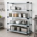 Thumbnail image #3 for Quantum Stationary Solid Shelving Starter Kit, 72