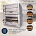 Thumbnail image #3 for Bakers Pride HearthBake Series GP62 Countertop Gas Pizza/Bake Oven, 4 Baking Chambers, 90,000 BTU