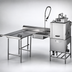 Thumbnail image #3 for Eagle Group Spec-Master SDTLR-84-14/3 Island Soiled Dishtable with Left Return