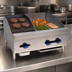Thumbnail image #3 for Comstock-Castle 30-Inch Countertop Gas Char-Broiler/Griddle Combination, 76,000 BTU