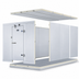 Thumbnail image #3 for AmeriKooler Quick Ship Indoor Walk-In Freezer Panel Package with Floor, 7 ft 10 in W x 11 ft 9 1/4 in L x 7 ft 7 in H