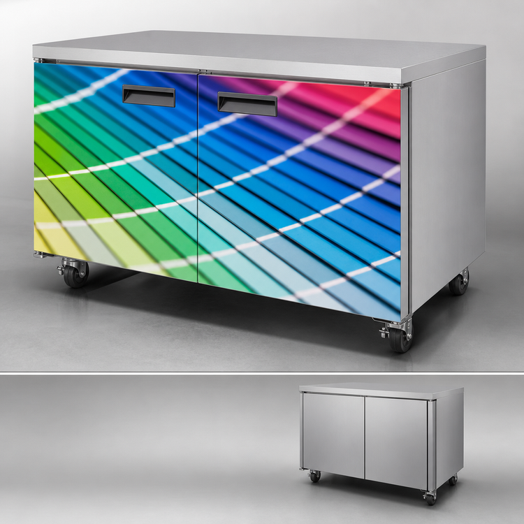 Product image #3 for Krowne Front-Only Vinyl Wrap for 36-Inch Pass-Thru Cooler