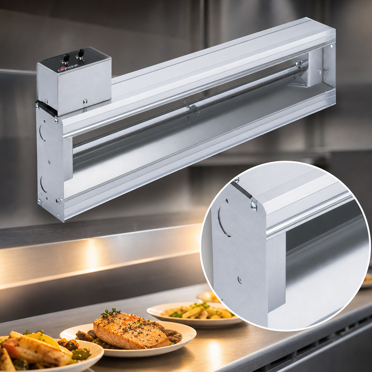 Product image #3 for Vollrath Cayenne 60-Inch Hard Wired Medium Wattage Heat Strip