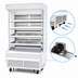 Thumbnail image #3 for Everest Refrigeration EOMV-60-W-28-T 60-Inch Vertical Open Display Merchandiser Refrigerator, White, R290, 21.2 Cu. Ft.