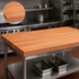 Thumbnail image #3 for John Boos Boos Block American Cherry Edge Grain Kitchen Countertop, 120 x 48 x 3 Inch, Varnique Finish