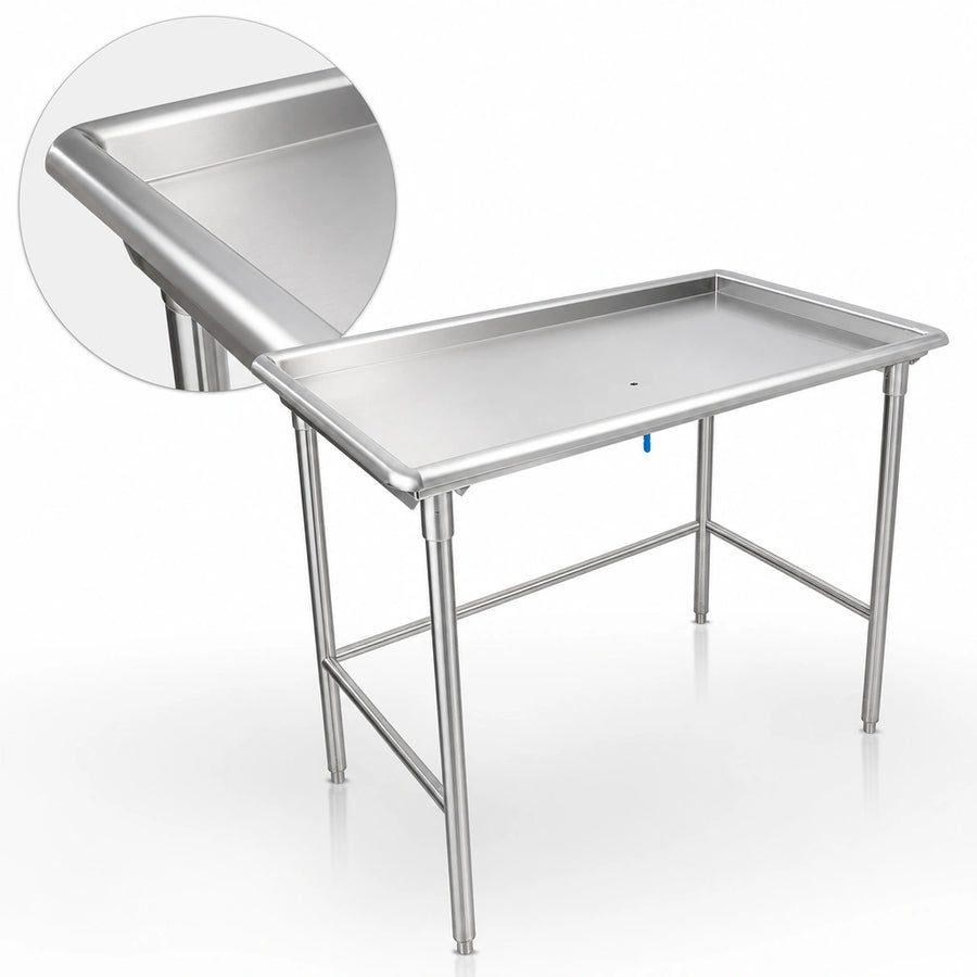 16-Gauge 300-Series Stainless Steel Top
