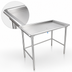 Thumbnail image #3 for John Boos Stainless Steel Sorting Table with 2-1/4-Inch Raised Edge, Open Base, 48-7/8 x 30-3/8 Inches