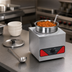 Thumbnail image #3 for Nemco Food Equipment 4 Quart Single-Well Wet Countertop Food Warmer with Inset, Cover and Ladle