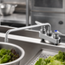 Thumbnail image #3 for T&S Brass B-2391 Deck-Mounted Workboard Faucet with 14-Inch Swing Nozzle and 4-Inch Centers