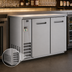 Thumbnail image #3 for Kelvinator Commercial 49-Inch Back Bar Cooler with 2 Solid Doors and 12.5 Cu. Ft. Capacity
