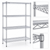 Thumbnail image #3 for Eagle Group 4-Tier Starter Wire Shelving Unit, 36 x 21 x 63 Inches, Chrome-Plated Finish