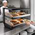 Thumbnail image #4 for Omcan Heated Pass-Through Hot Food Display Station, 2-Shelf Full-Service Countertop, 3.6 Cu. Ft., 120V