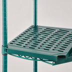 Thumbnail image #3 for Eagle Group QuadPlus QPF-QA2436VG-GL-X Vented Antimicrobial Polymer Shelf Mat with Green Epoxy Wire Frame, 36 x 24 Inches Case of 4