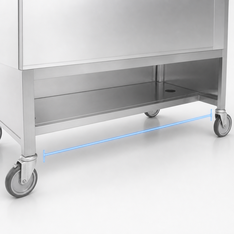 Product image #3 for Eagle Director's Choice 78-Inch Solid Removable Undershelf, Type 304 Stainless Steel