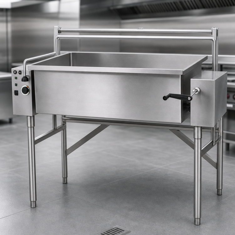 Product image #3 for Classic TES-2440-11 Electric Tilting Skillet, 49 Gallon, Floor Model