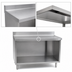 Thumbnail image #3 for Spec-Master Marine Counter Edge Open Front Cabinet Base Work Table, 84 x 24 Inch, Stainless Steel