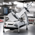 Thumbnail image #3 for Hobart HS6-1PS Heavy-Duty Manual Portion Scale Slicer with 13-Inch CleanCut Knife and Integrated 10 Lb. Scale