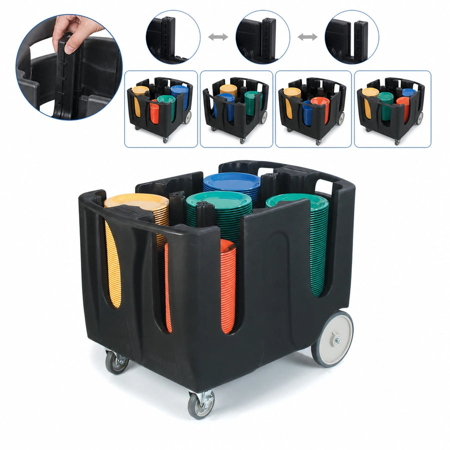 Four Adjustable Dividers