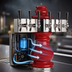 Thumbnail image #3 for Braumeister Countertop 6-Faucet Glycol-Cooled Ceramic Draft Beer Tower