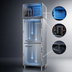 Thumbnail image #3 for Continental Refrigerator D1FESNHD Designer Line 1-Section Extra-Wide Shallow Depth Reach-In Freezer with Half-Height Solid Doors
