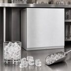 Thumbnail image #4 for Hoshizaki Serenity KMS-1402MLJ 30-Inch Remote Air-Cooled Crescent Cube Ice Machine, Stainless Steel, Up to 1,501 lb per 24 Hours