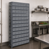 Thumbnail image #3 for Quantum Heavy-Duty Stationary Wire Shelving Unit, 36