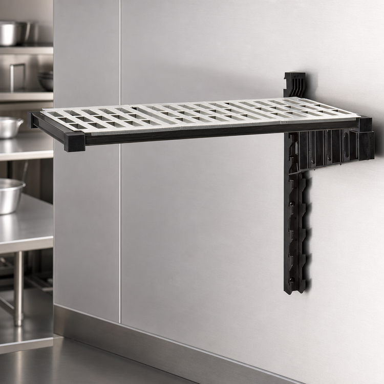 Product image #3 for Camshelving Elevation Series 18 x 48 Wall-Mounted Vented Add-On Shelf Kit