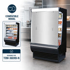 Thumbnail image #3 for Turbo Air SCS-36-DX Stainless Steel Solid Security Cover for TOM-36DXB-N, 33 x 2-1/8 x 48 Inches