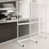 Thumbnail image #3 for Quantum Single-Sided Partition Wall Starter Unit Kit, 18 x 26 x 70 Inches, White
