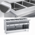 Thumbnail image #3 for Thurmaduke G-6-DLPG Six Pan Full-Size Propane Gas Steamtable Unit