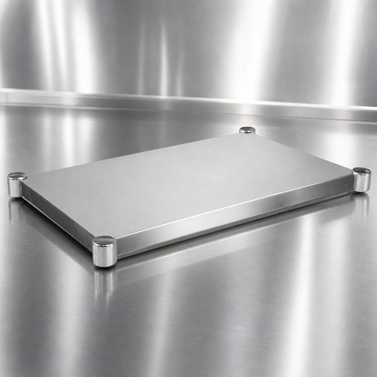 Product image #3 for John Boos 60-Inch W x 30-Inch D 16-Gauge Stainless Steel Work Table Undershelf