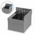 Thumbnail image #3 for Advance Tabco Riveted Right Side Splash for 21-Inch Deep Underbar Units