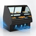 Thumbnail image #3 for Structural Concepts Fusion GMDS5R Self-Contained Refrigerated Full-Service Deli Case with Curved Front Glass