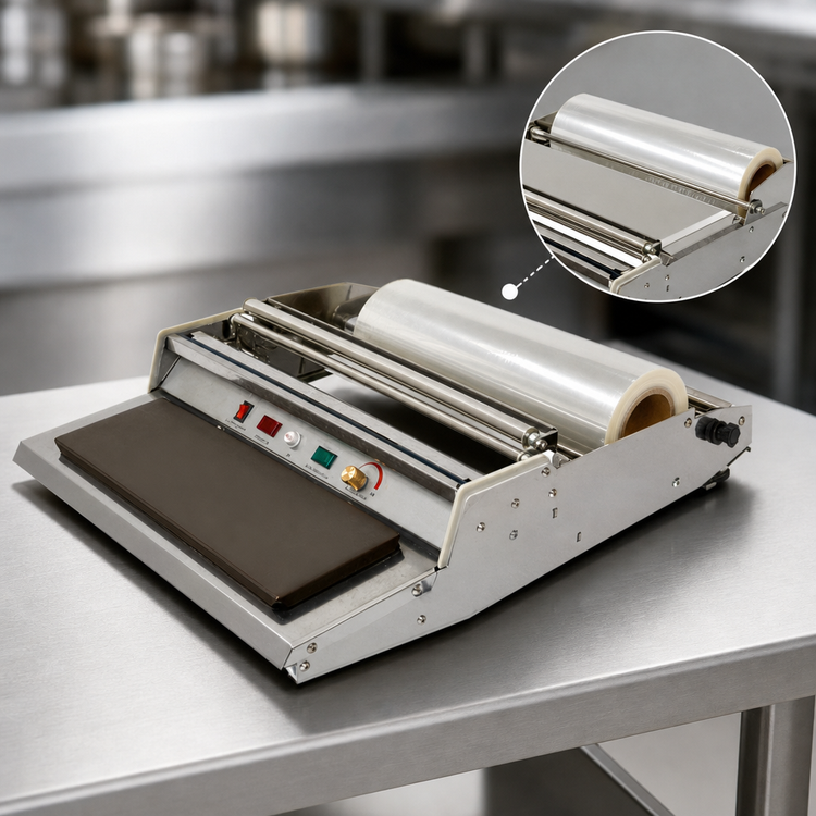 Product image #3 for ATMOVAC King Pack Countertop Single-Roll Shrink Wrap Machine