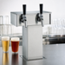 Thumbnail image #3 for Perlick Air-Cooled 2-Faucet Stainless Steel Tee Beer Tower with Polished Chrome Finish