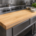 Thumbnail image #3 for Boos Block 108-Inch x 27-Inch Northern Hard Rock Maple Kitchen Countertop, Blended Edge Grain, Varnique Finish