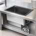 Thumbnail image #3 for Eagle Group Drop-In Electric Hot Well Food Warmer with Drain, 1 Full-Size Pan Opening, Wet/Dry, 240V