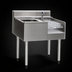 Thumbnail image #3 for Eagle 2200 Series Underbar Ice Bin/Cocktail Station with Blender Station, Right Ice Bin, 36 x 24 Inches