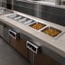 Thumbnail image #3 for Hatco Drop-In Modular Slim Heated Well with Auto-Fill and Manifold Drains, 2 Full-Size Pan Capacity